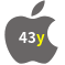 Aplicativo 43y para iOS